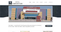 Desktop Screenshot of hotelsarvottam.com